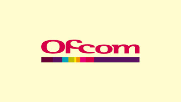 The Ofcom logo on a cream background