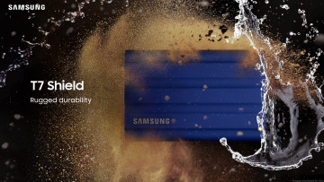The Samsung T7 Shield Rugged SSD